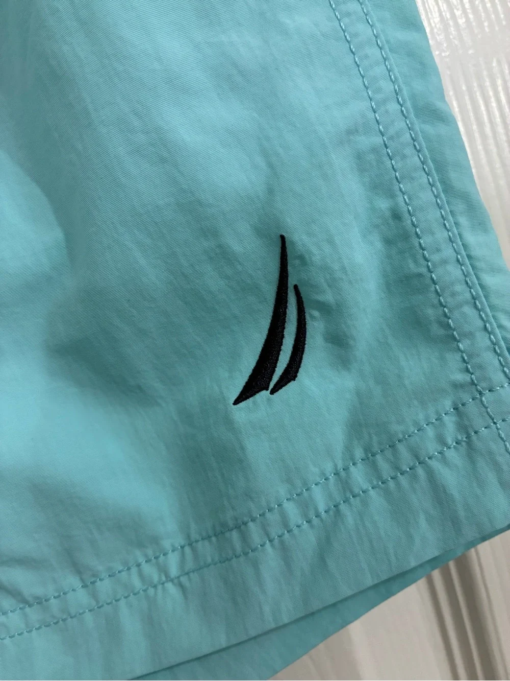 Nautica Men’s Colorblock Swim Shorts - Pink, Neon Yellow, Aqua